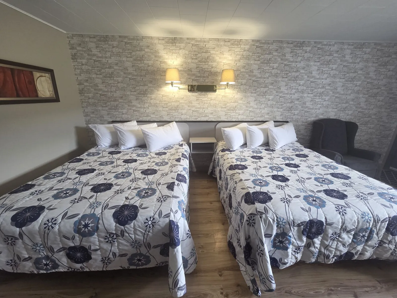 Chambre 2 lits queen au Motel Claude — photo 3